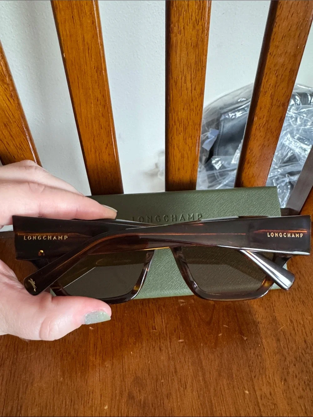 Longchamp Dark Brown LO774S Sunglasses